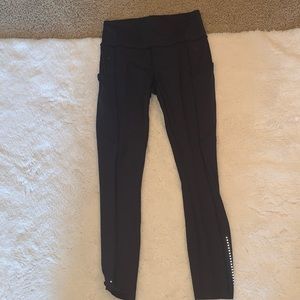 Navy Lululemon Leggings with Pockets
